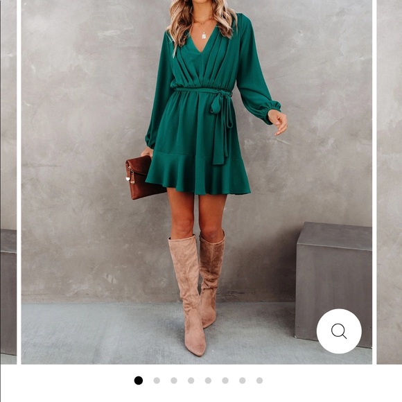 Green VICI Dress Brand New - Picture 4 of 4